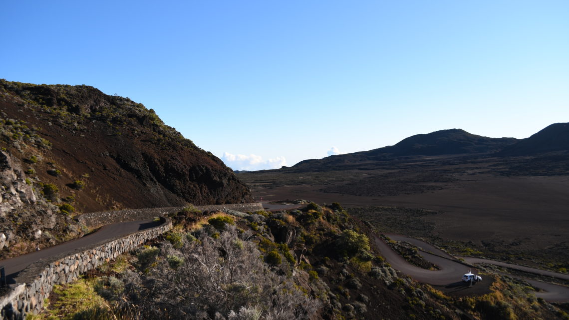 Der Piton de la Fournaise, einer der aktivsten Vulkane der Erde