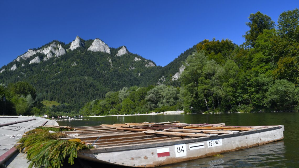 Mit dem Floß über den Dunajec